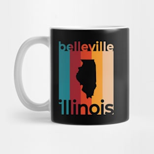 Belleville Illinois Retro Mug